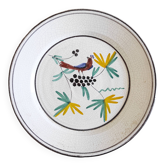 Assiette à l'oiseau Forges-les-eaux