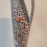 Sculptural ceramic vase (43 cm) marius bessone vallauris (1955-19