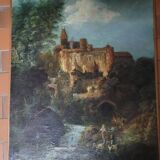 Oil on canvas “the castle”