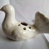 White dove door porcelain flowers st paul de vence