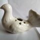 White dove door porcelain flowers st paul de vence