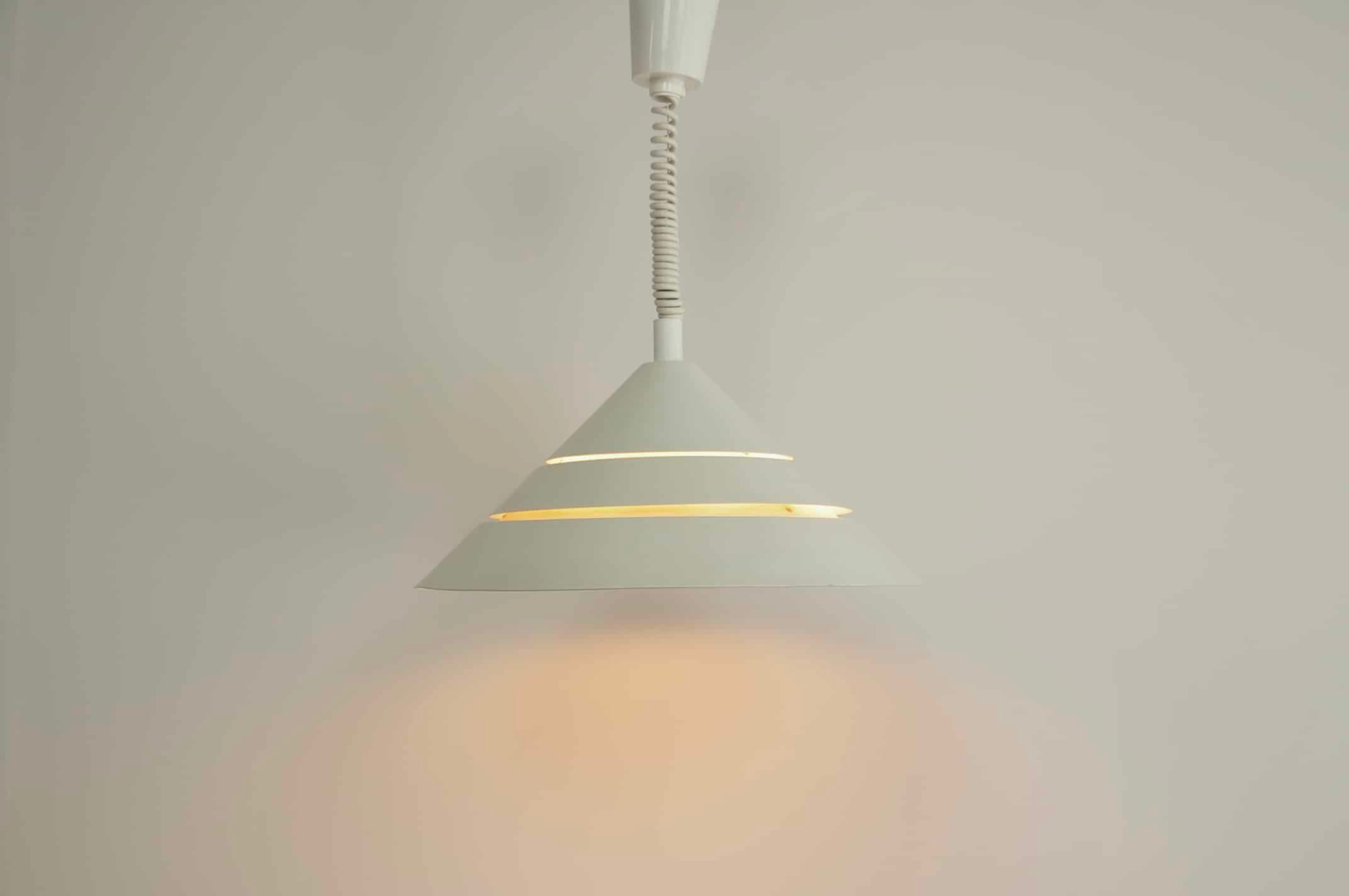 Pendentif blanc Hans Agne Jacobsson