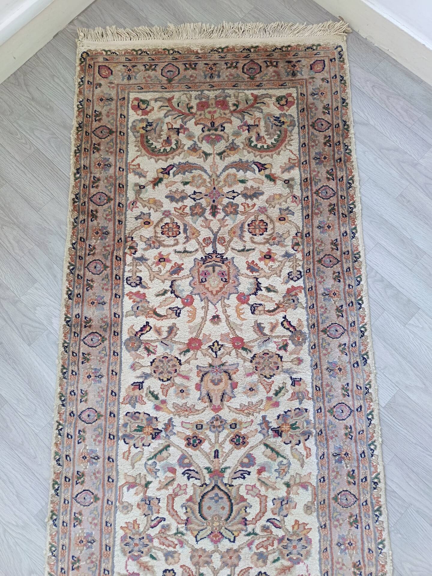 Pakistani Hand-Knotted Gallery Carpet