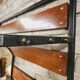 Coat rack, Scandinavian wall-mounted cloakroom in teak year 1970