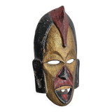 Old Nepalese cast iron mask