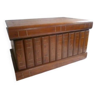Coffret boite a secrets en bois & marquetterie Charles X, XlXème