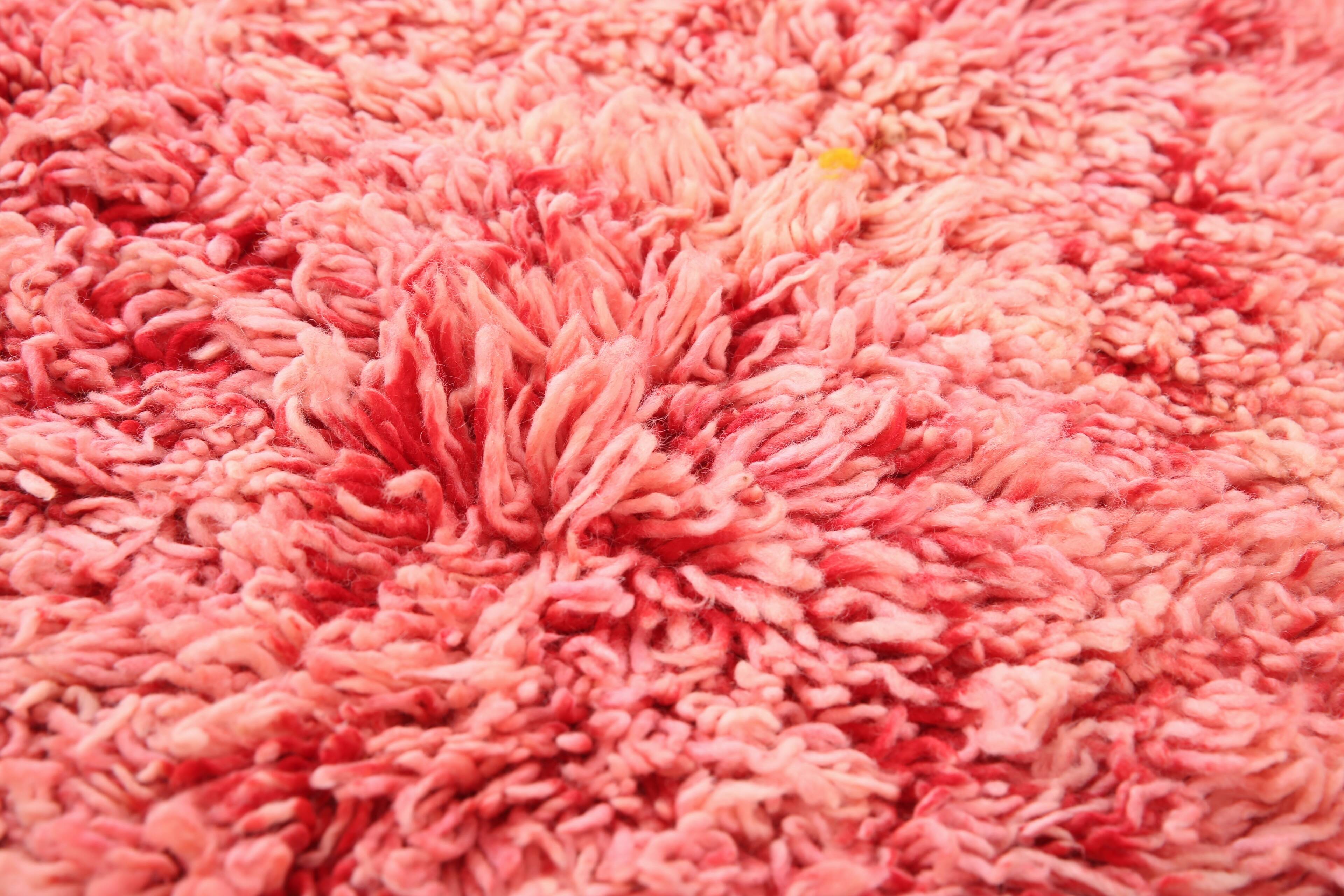 Vintage Moroccan Shag Rug 150 x 268 cm - Handmade Berber Rug - Wool Rug