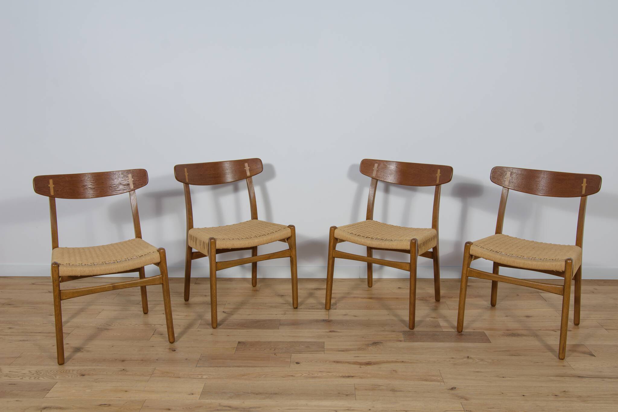 Mid Century Dining Chairs CH23  by Hans J. Wegner for Carl Hansen & Søn, Set of 4