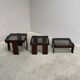 Vintage Cassina nesting tables by Gianfranco Frattini, Italy 1960s