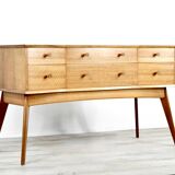 Walnut sideboard by alfred cox of great britain