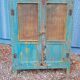 Old Burmese tek pantry with 6 mesh panels