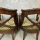 Pair of English armchairs