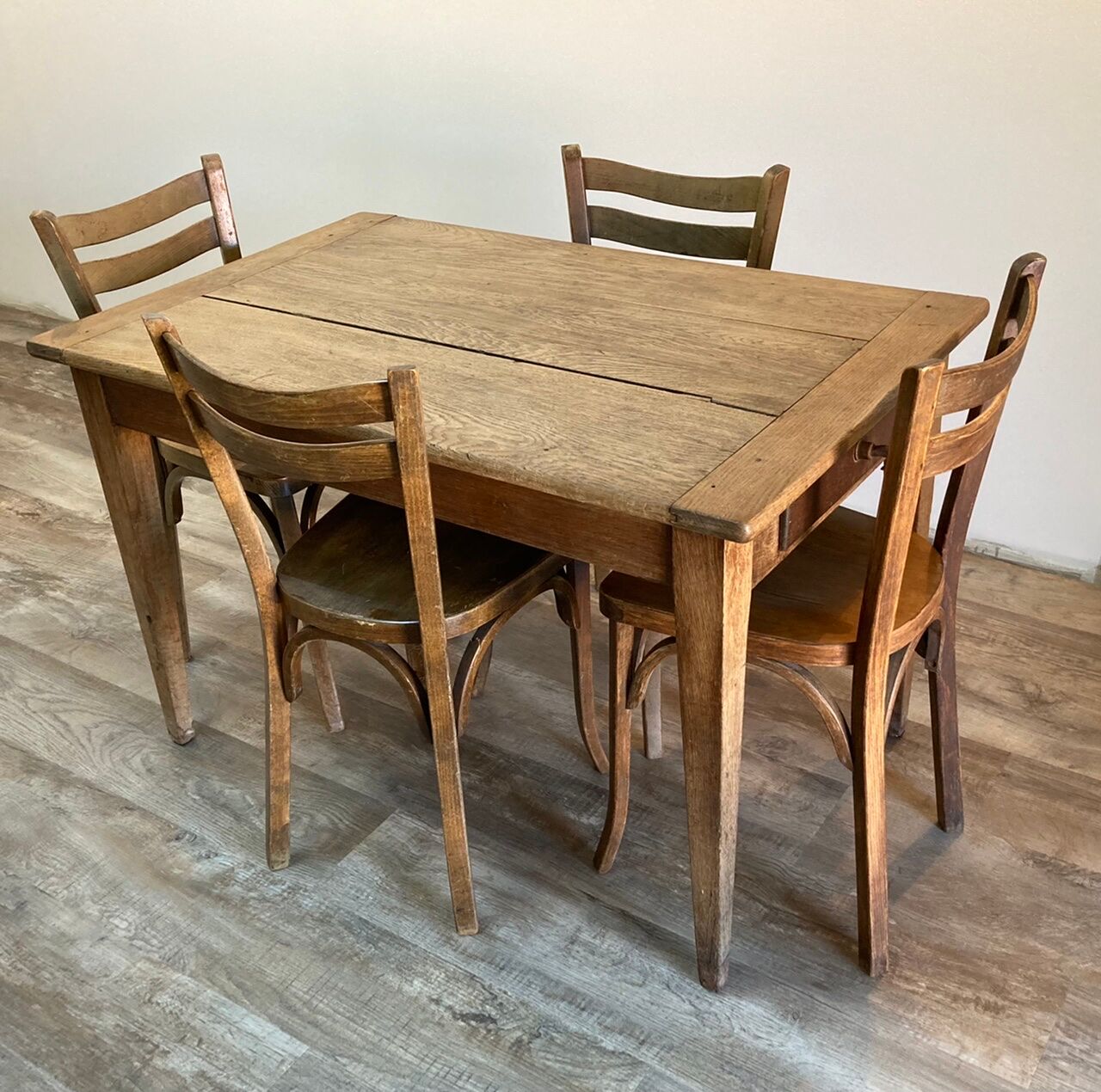 Oak farmhouse table