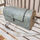 Caisse d'ouvrier ancienne zinc