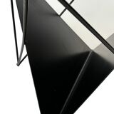 Vintage coffee table steel wire  eclectic 80s design