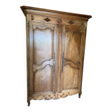 19th walnut wardrobe