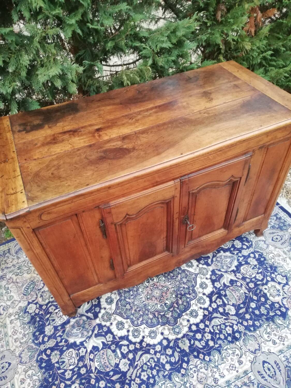 A Louis XV walnut sideboard