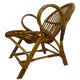 Fauteuil en rotin par Dirk van Sliedregt Rohe Noordwolde 1960 aux Pays-Bas