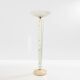 Emilio Lancia floor lamp mirror painted wood brass around 1940