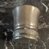 Set timpani and silver coquetier Gulden - vintage