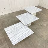 Vintage marble coffee tables