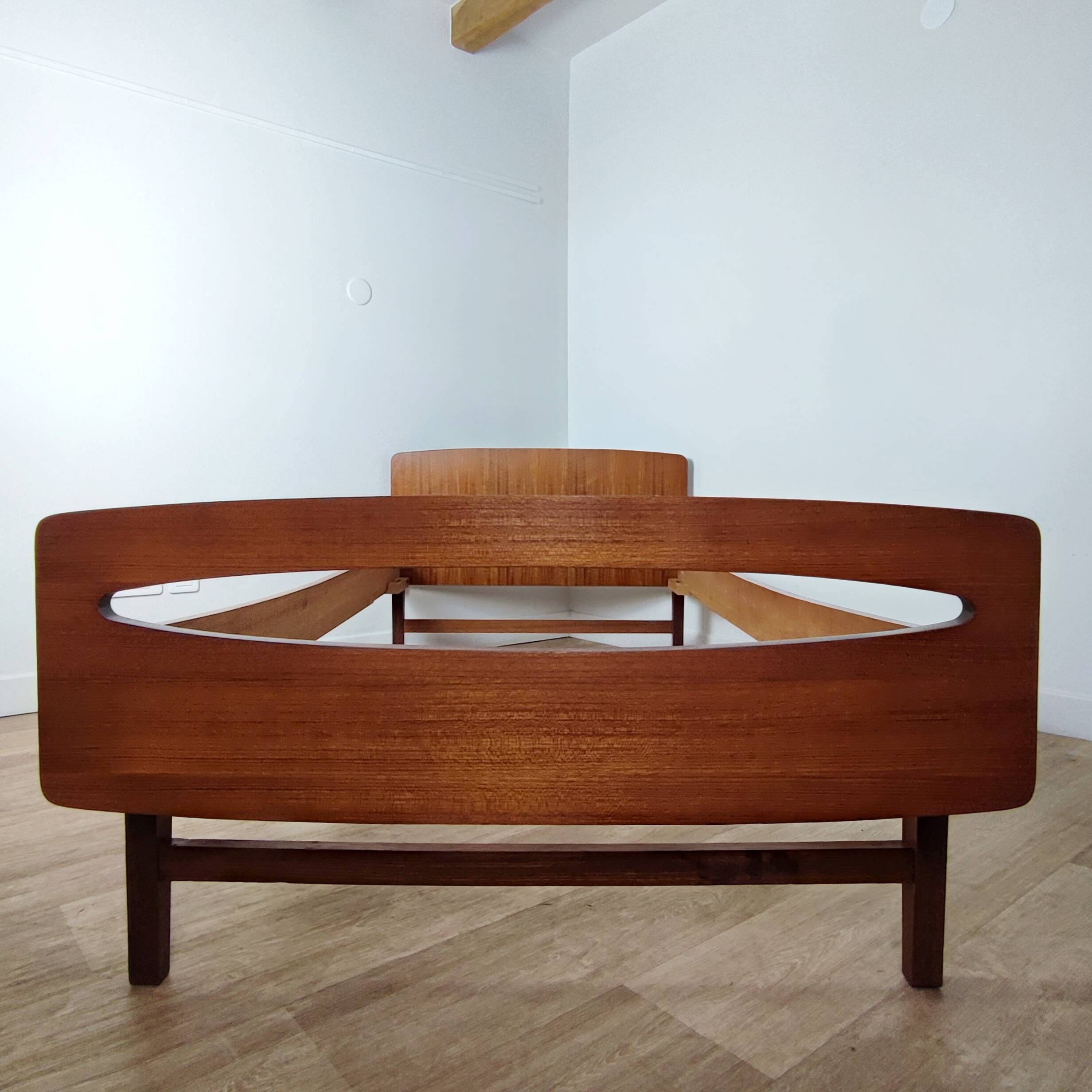 Vintage Scandinavian style bed