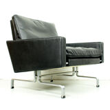 Set 2 vintage PK31/1 Lounge Chair & PK61 Coffee Table by Poul Kjaerholm for E. Kold Christensen
