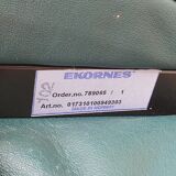 Vintage armchair ekornes green leather