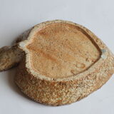 Fish shaped stoneware serving dish