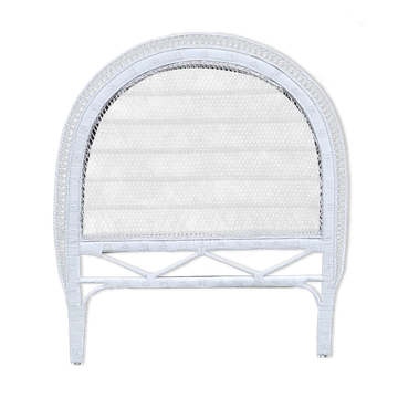 Headboard in bamboo, rattan and wicker