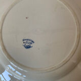 Plat TdeF rond bleu Selency x Monoprix Croisé Laroche