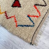 Handmade moroccan berber carpet 255 x 155 cm