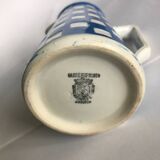 Opaque milk jug from Sarreguemines