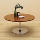 Round rosewood coffee table, Danish design, 1970s, made in Denmark