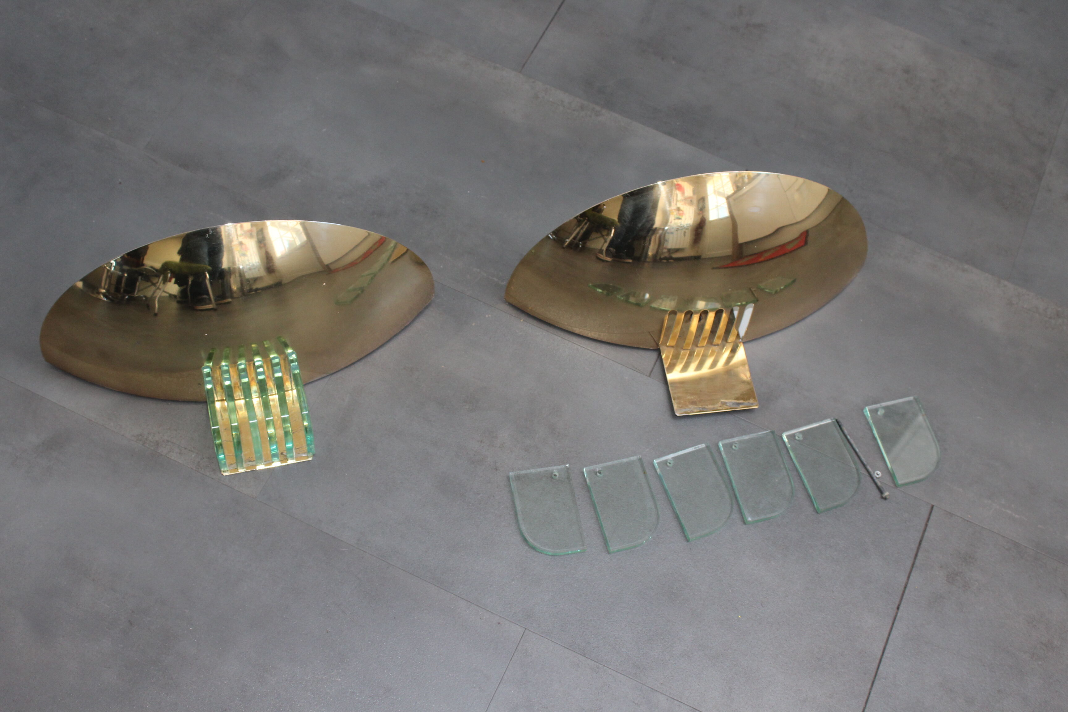 Vintage sconces 1980 design