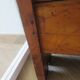 Antique trunk bench - Louis Philippe style - trunk seat - solid wood