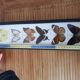 Frame with 6 natural butterflies