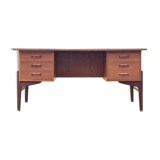 Mid-century Danish executive teak desk, 1960s