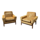 Paire de fauteuils Saporiti