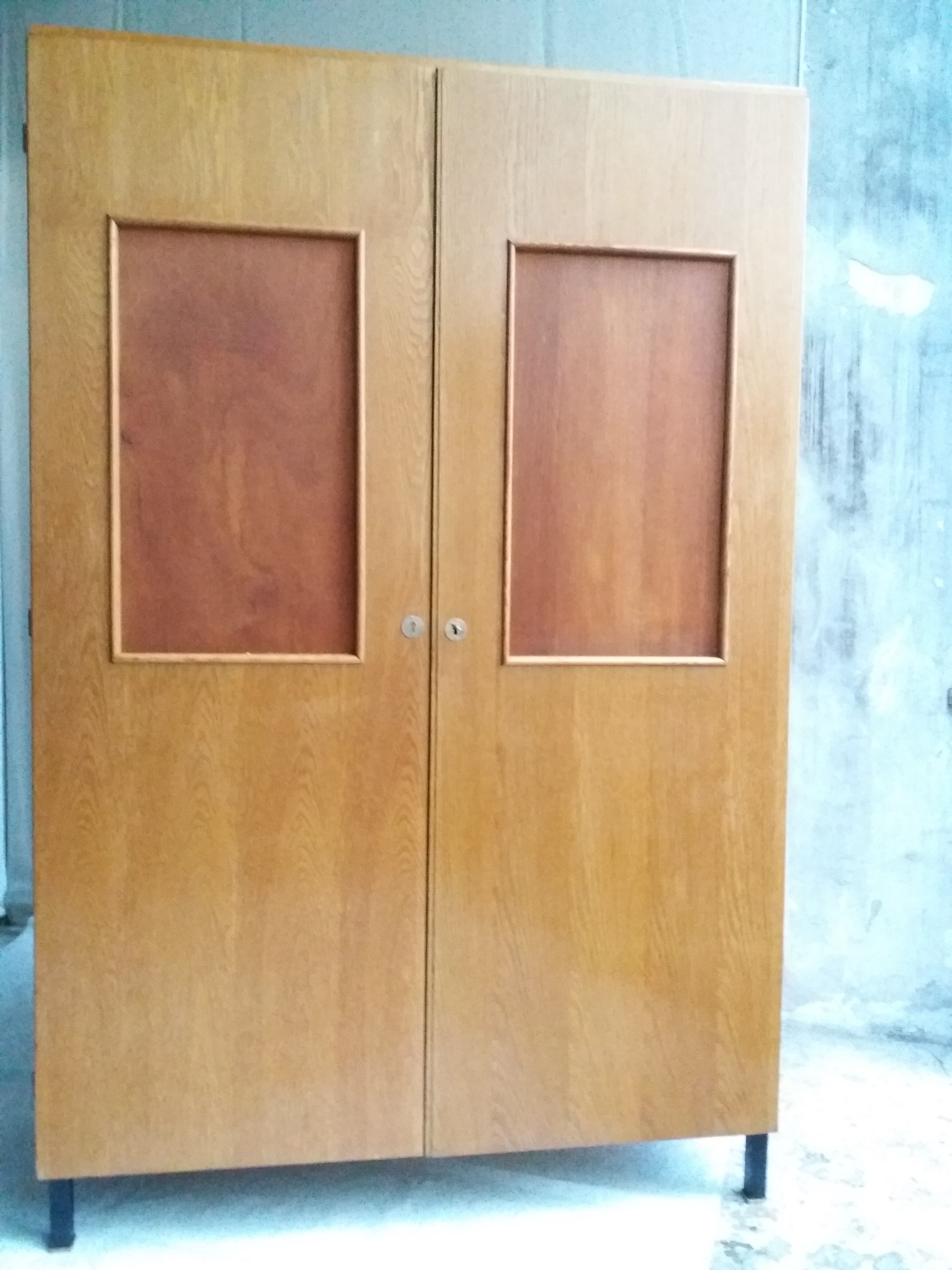 Vintage school cabinet