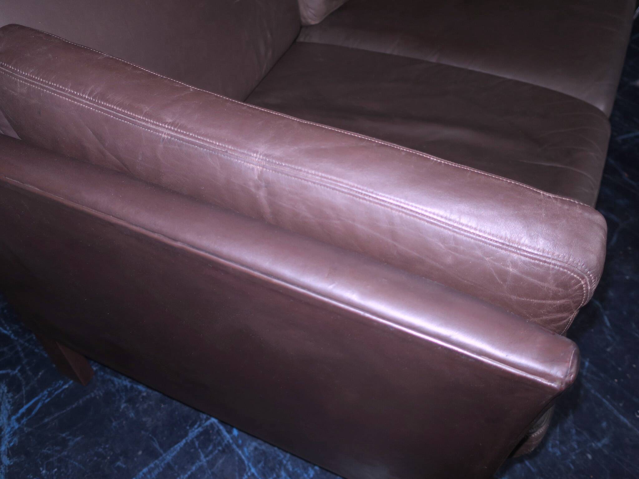 Danish mid century sofa with down filled cushions, 1970