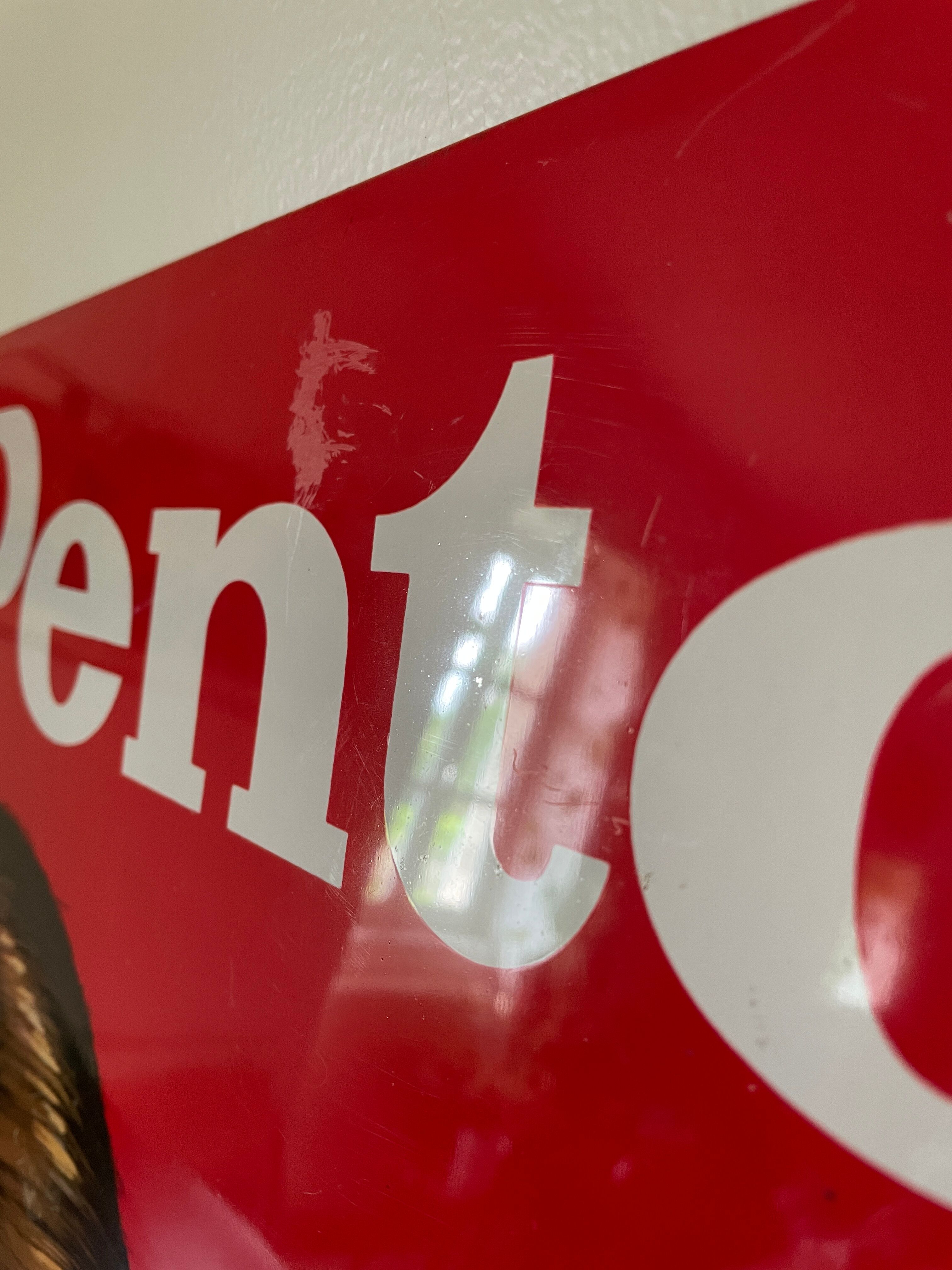 Advertising plate Pento 1960