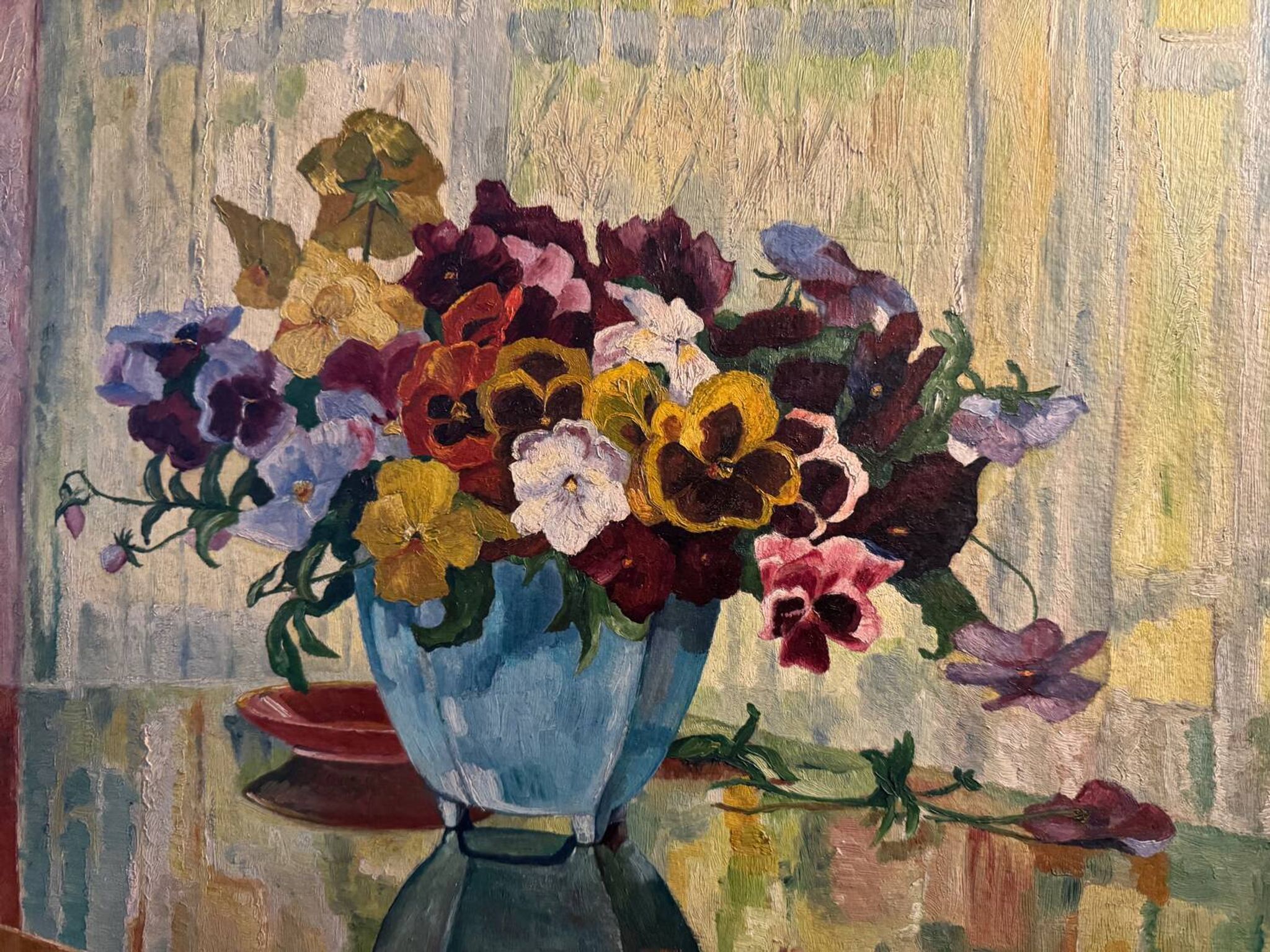 Painting, still life, G. Lang, 1947
