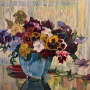Painting, still life, G. Lang, 1947