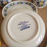 Set of 4 Villeroy & Boch cups and saucers - vintage
