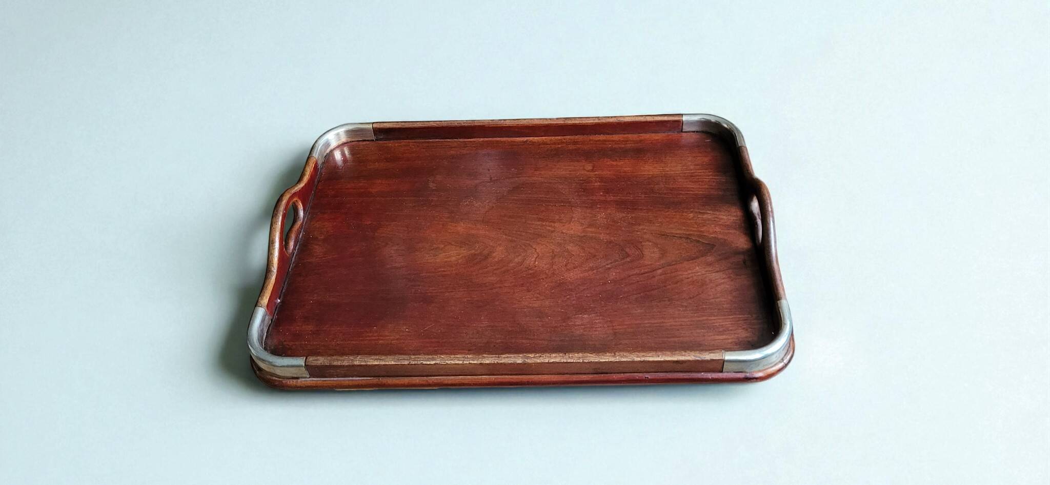 Mahogany serving tray
