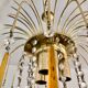 Suspension gouttes verre de Murano