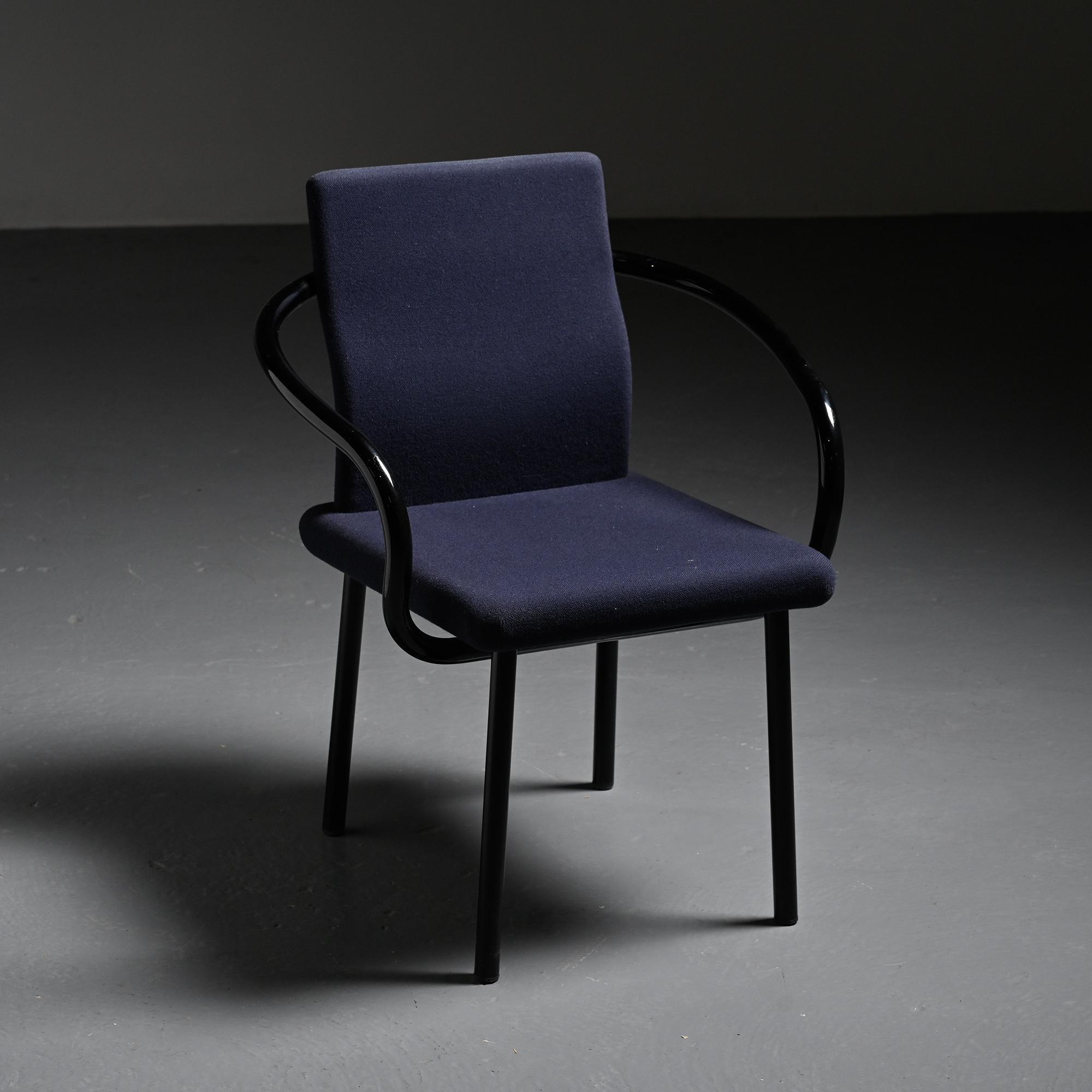 Mandarin armchair by Ettore Sottsass for Knoll, 1986