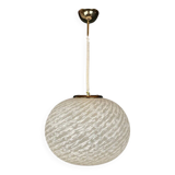 Suspension en verre Murano tourbillonnant de Vetri Murano, Italie, années 1970