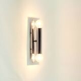 Pair Of Mid Century Sputnik Chrome Wall Lamps From Doria, Germany, 1970s